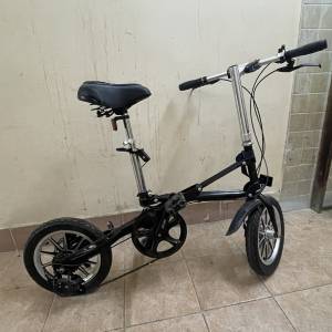 CMS Bike 日本14吋輕量專利X型折疊單車 | 一秒極速摺疊|Shimano 7速變速器