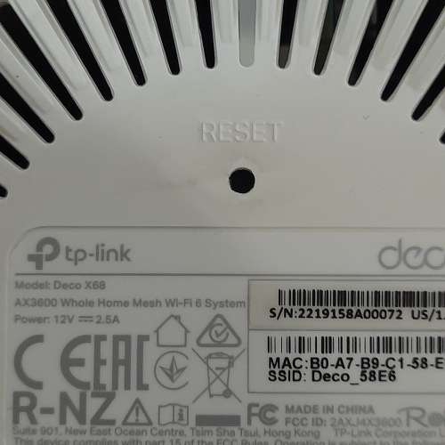Tp-link X68 AX3600 wifi6 3頻