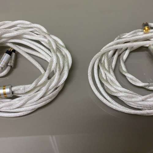 (耳機線名稱:雅典娜)4款金屬結合，來自埃及的四次元組合，2絞萬隆金銀銅鈀耳機升級...