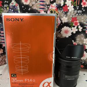 Sony 35/1.4 G