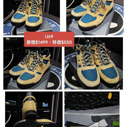 全新原裝正版NEW BALANCE URAINAA 棕褐色猄皮/Rainier 灰色猄皮 行山鞋/Mountain H...