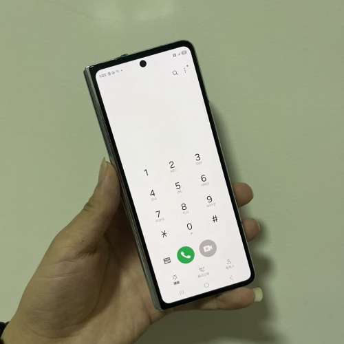 只此一部全網最平🔥Samsung galaxy fold 5 12+256美版單卡+esim藍色