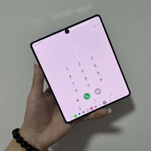 只此一部全網最平🔥Samsung galaxy fold 5 12+256美版單卡+esim藍色