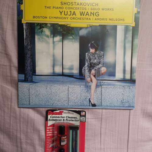 Shostakovich Yuja Wang 黑膠唱片 + DeoxIT 接頭清潔劑 Kit Set