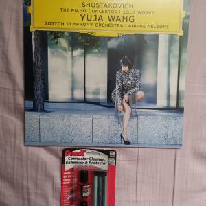 Shostakovich Yuja Wang 黑膠唱片 + DeoxIT 接頭清潔劑 Kit Set