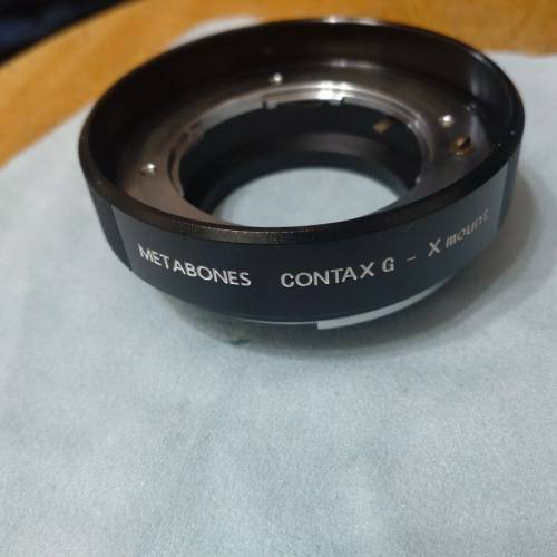 Metabones Contax G to Fujifilm X mount
