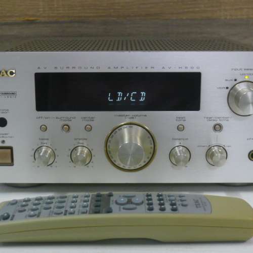 Teac AV-H500 amp 跟 remote