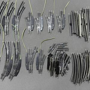 Minitrix N Scale Switch / Straight / Curved Tracks (in good working condition)