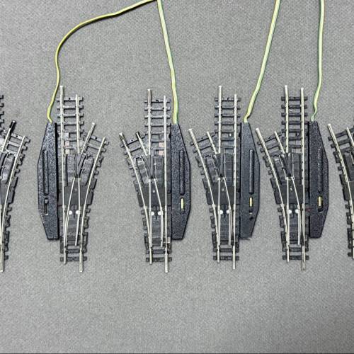 Minitrix N Scale Switch / Straight / Curved Tracks (in good working condition)