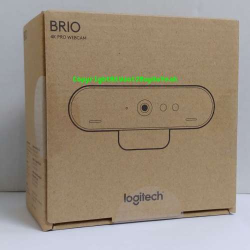 Logitech BRIO 4K Pro Webcam,羅技4K網路攝影機,具備 HDR 功能並支援 Windows Hell...