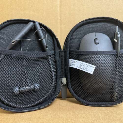 厡裝Sony Carry Bag索尼原裝耳機/充電線收納包,適合:Earbuds,USB Cable,Power Bank,...