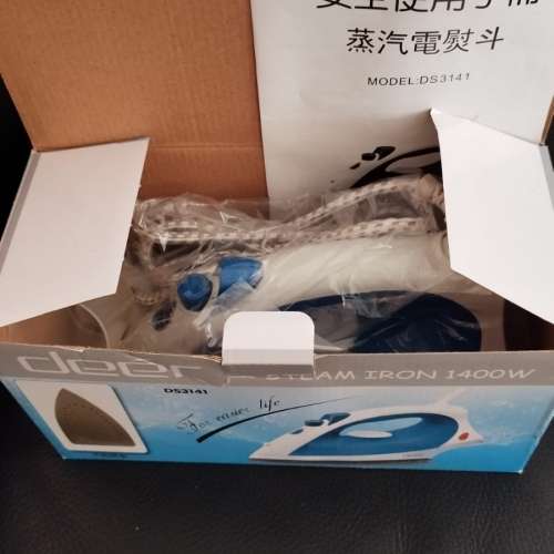 全新豐澤牌得爾deer蒸氣熨斗 New Fortress steam iron dry