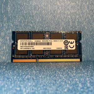 RAMAXEL DDR3 8GB 筆記型電腦記憶體 **不議價**