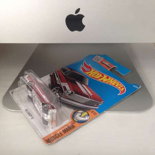 HOT WHEELS 63 CHEVY II Metalflake Dark Red NEW 全新 風火輪