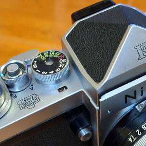 新淨早期Nikon尖頂大F配50mm手動鏡頭