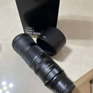 11個月港行保！！完美nikon z 180 600 mm 180-600mm for z5 z6 z7 z8 z9 z50 zf zr