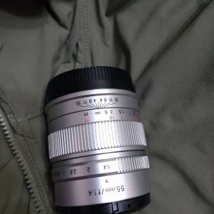 7 Artisans 55mm f1.4 Fujifilm X mount
