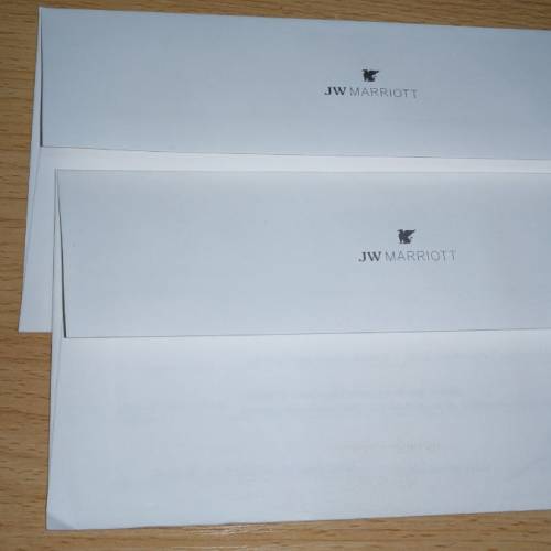 JW Marriott Hotel 萬豪酒店 $1200 ($600 x2) 餐廳禮券