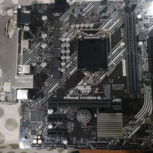 ASUS H410M-E Micro-ATX 主版 Socket 1200  支援10代 CPU