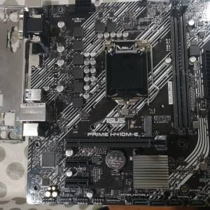 ASUS H410M-E Micro-ATX 主版 Socket 1200  支援10代 CPU