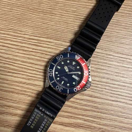 中古Citizen 海豚百事圈 機械潛水錶