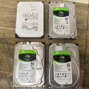 HGST and Seagate Barracuda 8TB 硬碟