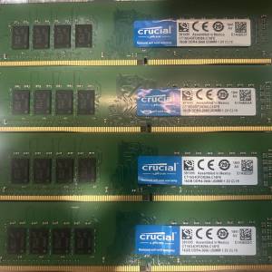 Crucial DDR4-2666 16GB*4 Ram 共64GB