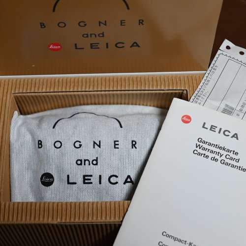 RARE Leica Minilux BOGNER case