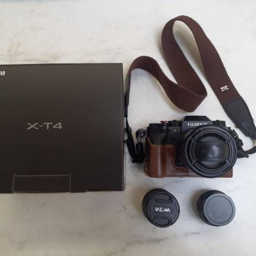 FUJIFILM XT4 有盒連3支鏡