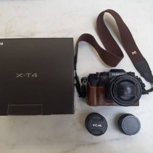 FUJIFILM XT4 有盒連3支鏡