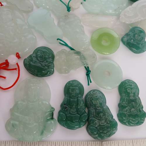 一手B玉吊咀 約100件 清貨共售330元.no. D22.12.25