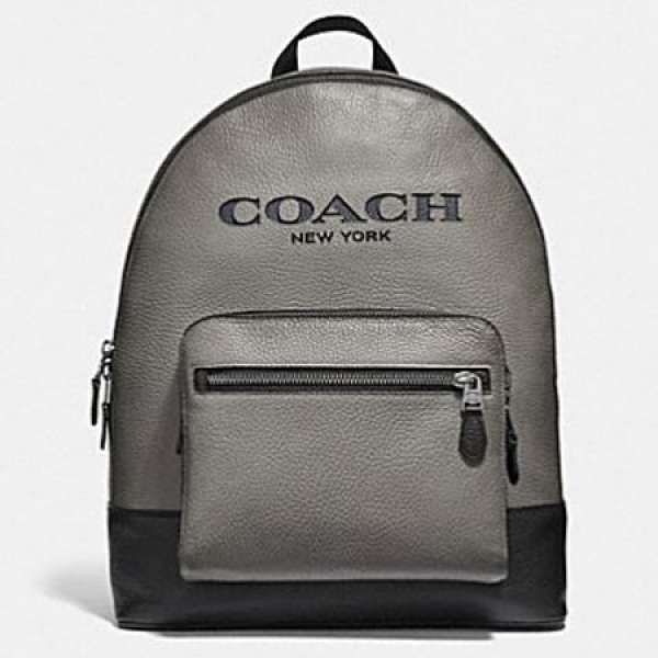 COACH WEST BACKPACK  真皮背包