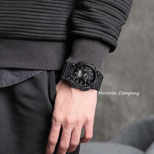 Montres Company 香港註冊公司(32年老店) 卡西歐 CASIO Tough Solar 太陽能 黑色 A...