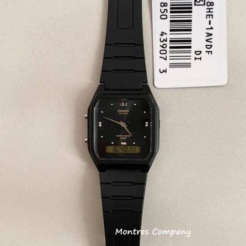 Montres Company 香港註冊公司(32年老店) 卡西歐 CASIO Standard Data Bank AW48 A...