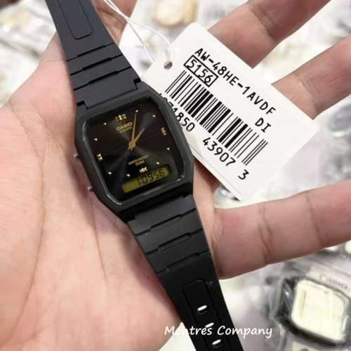 Montres Company 香港註冊公司(32年老店) 卡西歐 CASIO Standard Data Bank AW48 A...