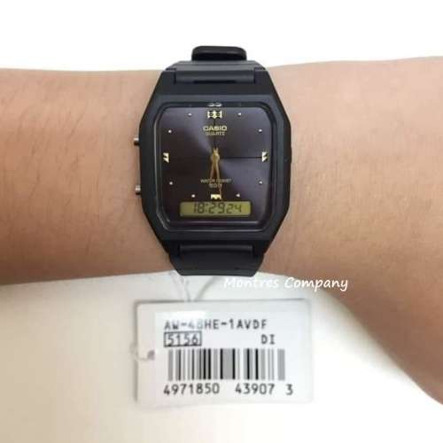Montres Company 香港註冊公司(32年老店) 卡西歐 CASIO Standard Data Bank AW48 A...