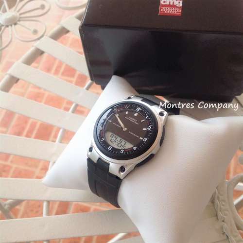 Montres Company 香港註冊公司(32年老店) 卡西歐 CASIO Data Bank 十年電池壽命 AW...