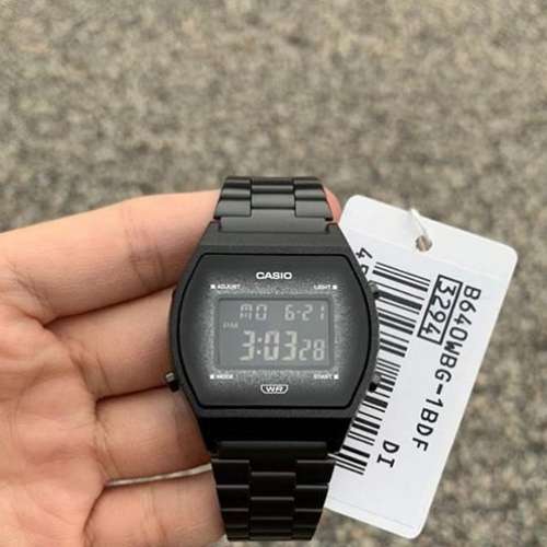 Montres Company 香港註冊公司 (32年老店) 卡西歐 CASIO 不鏽鋼錶帶 黑色 B640WBG ...