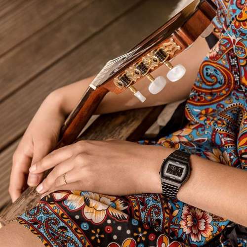 Montres Company 香港註冊公司 (32年老店) 卡西歐 CASIO 不鏽鋼錶帶 黑色 B640WBG ...