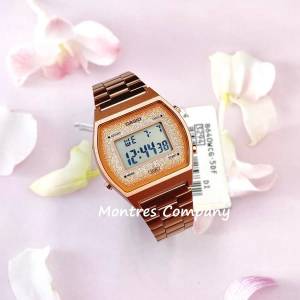 Montres Company 香港註冊公司 (32年老店) 卡西歐 CASIO 玫瑰金不鏽鋼錶帶 粉紅色 ...