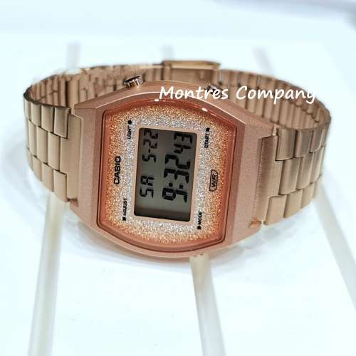 Montres Company 香港註冊公司 (32年老店) 卡西歐 CASIO 玫瑰金不鏽鋼錶帶 粉紅色 ...