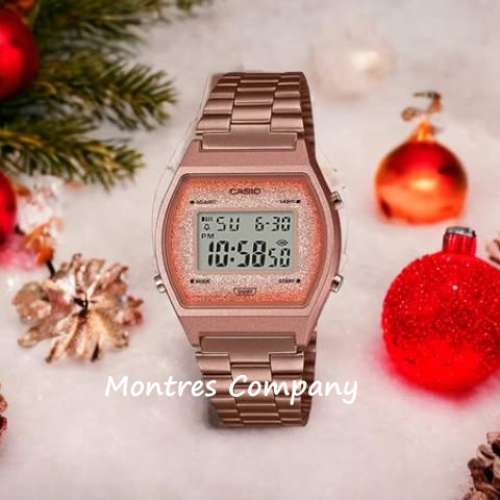 Montres Company 香港註冊公司 (32年老店) 卡西歐 CASIO 玫瑰金不鏽鋼錶帶 粉紅色 ...