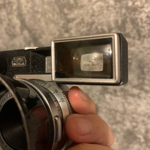 Leica Summaron 3.5cm f/3.5 m mount w/原裝hood