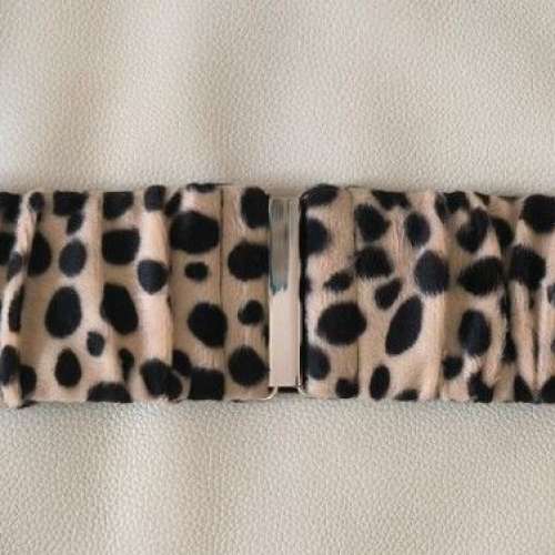 全新 豹紋 腰帶 腰封 皮帶 BELT