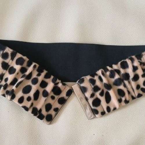 全新 豹紋 腰帶 腰封 皮帶 BELT