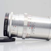 罕見白銀版本 Meyer 紅V Primotar 135mm f3.5, Germany (極新淨, 15光圈葉)