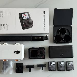 DJI action 5pro 暢拍套裝