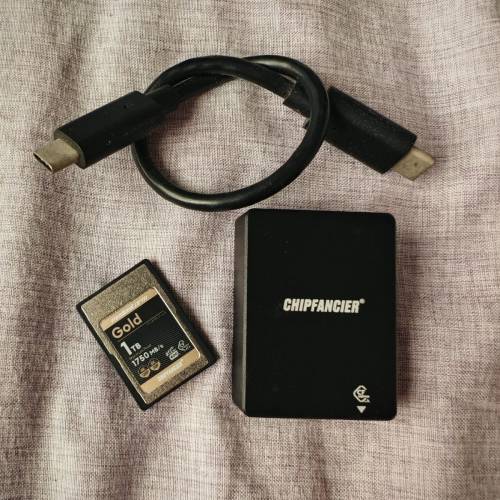 Chipfancier CFExpress Type-A 1TB CFA card 1tb 連讀卡器