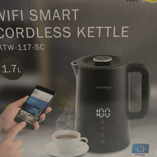 全新德國寶氣炸鍋SFO312及WiFi智能無線電熱水壺
KTW-117-SC