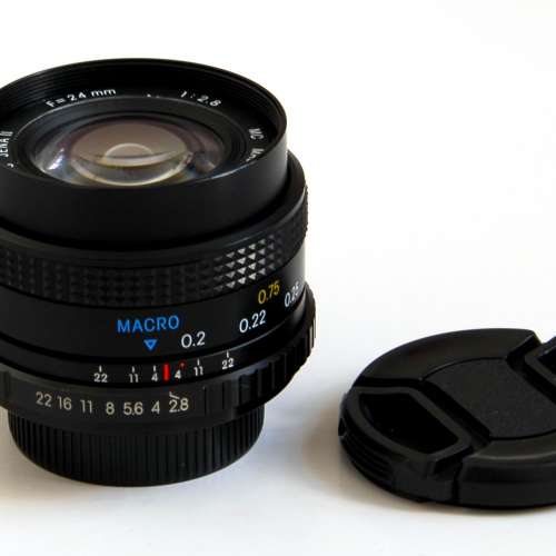 Carl Zeiss 24mm f2.8 Jena II MC Macro M42 mount